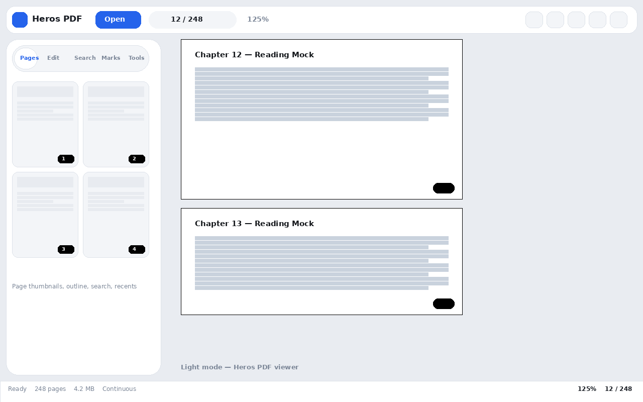 Heros PDF light mode